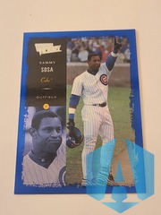 2000 Sammy Sosa Upper Deck Victory BLUE FOIL #56 Chicago Cubs